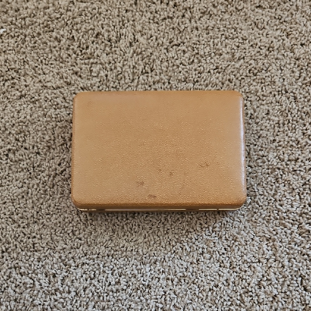 Tan Rectangular Clutch
